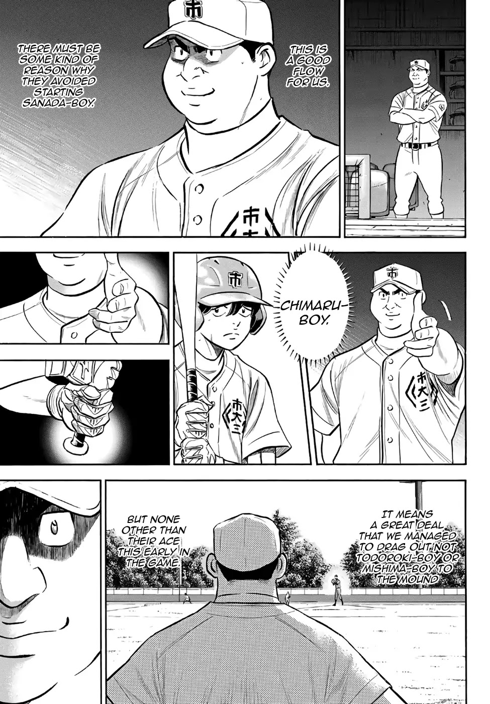 Daiya no A - Act II Chapter 177 page 13 - Chapter 177: The Pride Of 2 Fingers