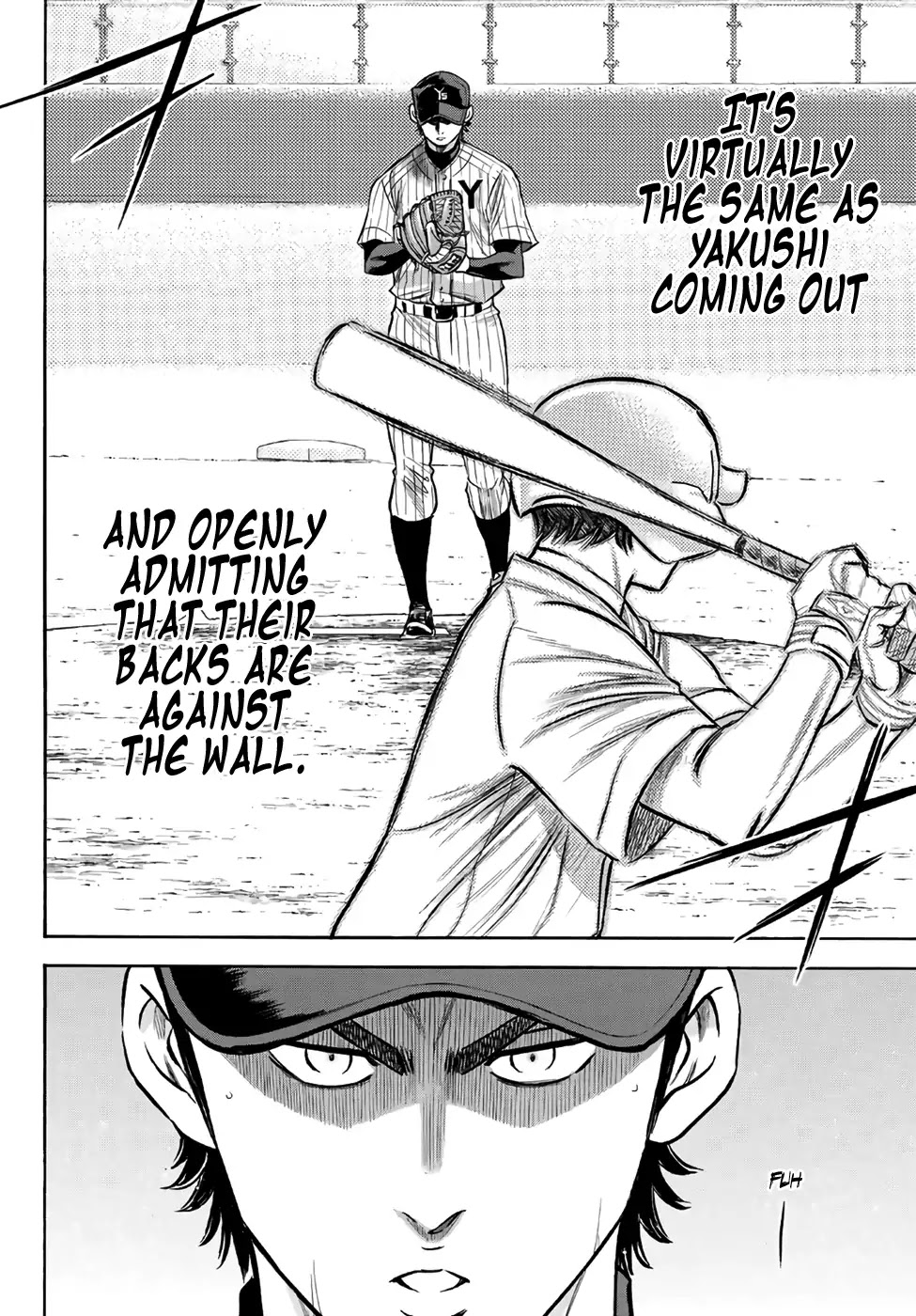 Daiya no A - Act II Chapter 177 page 14 - Chapter 177: The Pride Of 2 Fingers