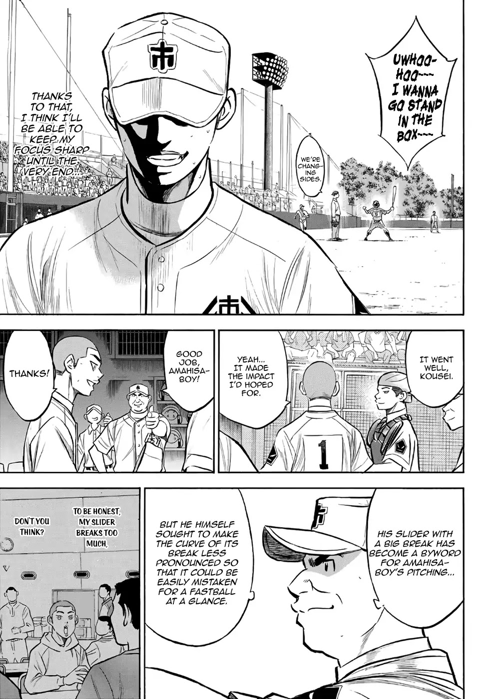 Daiya no A - Act II Chapter 177 page 5 - Chapter 177: The Pride Of 2 Fingers