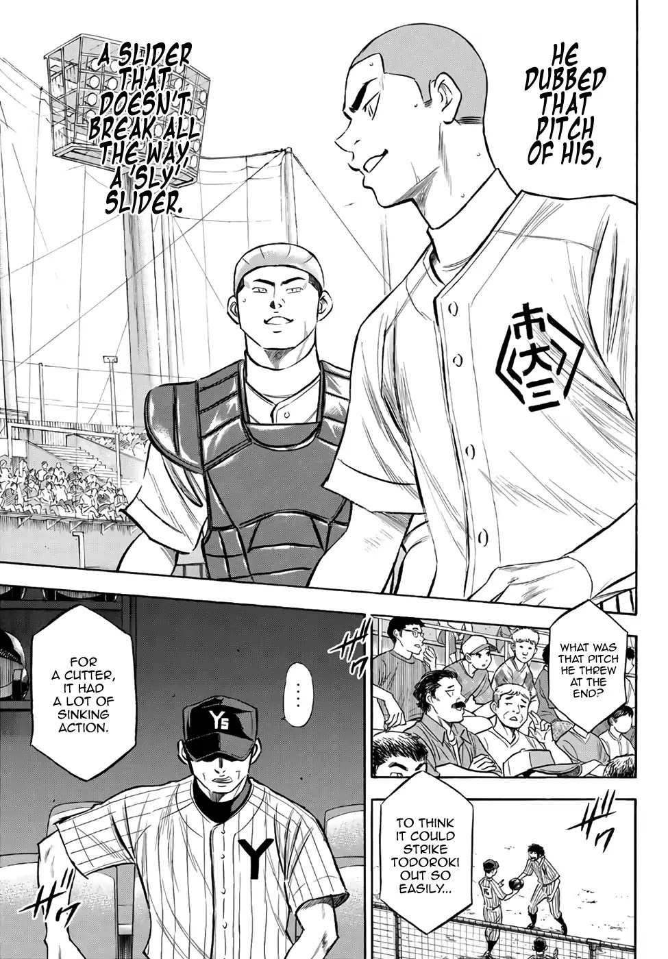 Daiya no A - Act II Chapter 177 page 7 - Chapter 177: The Pride Of 2 Fingers