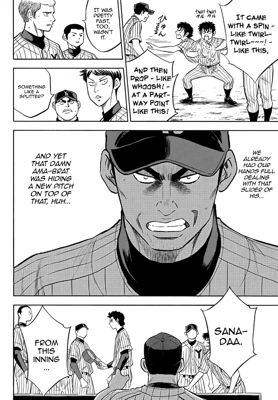 Daiya no A - Act II Chapter 177 page 8 - Chapter 177: The Pride Of 2 Fingers