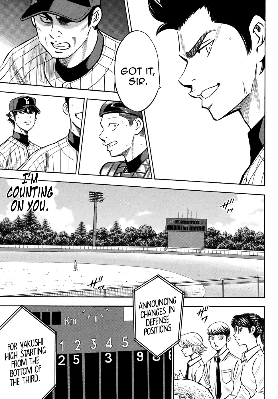 Daiya no A - Act II Chapter 177 page 9 - Chapter 177: The Pride Of 2 Fingers
