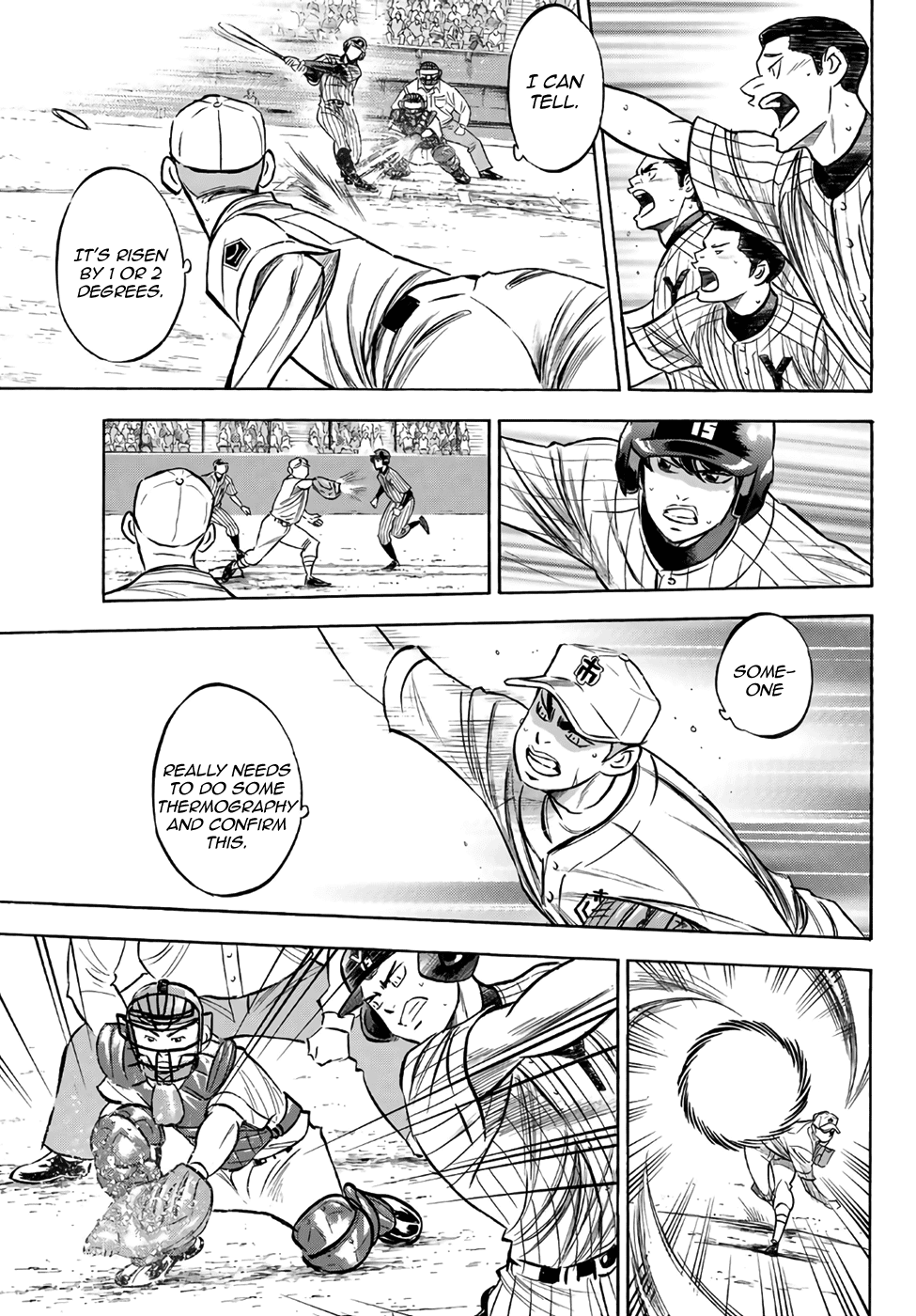Daiya no A - Act II Chapter 178 page 13 - Chapter 178: Thermography