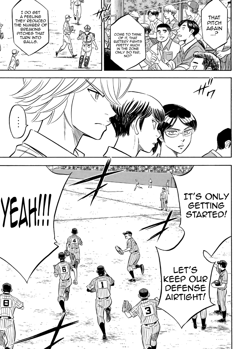 Daiya no A - Act II Chapter 178 page 15 - Chapter 178: Thermography