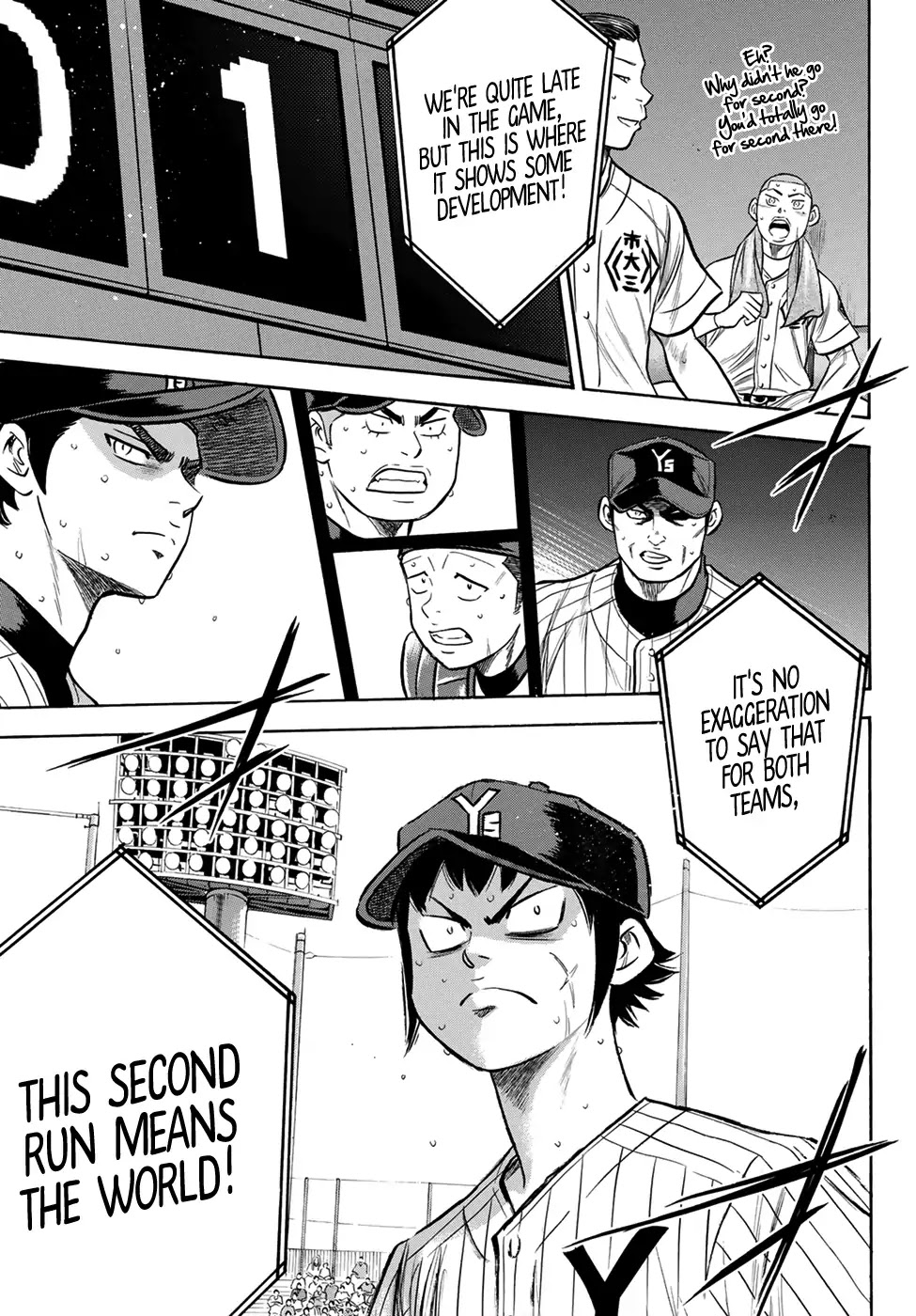 Daiya no A - Act II Chapter 179 page 19 - Chapter 179: Light And Dark