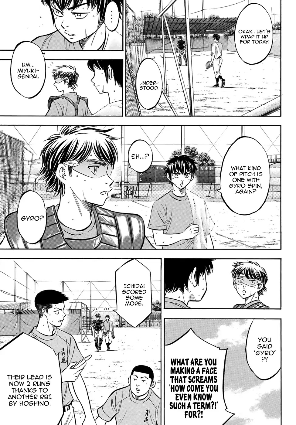 Daiya no A - Act II Chapter 179 page 21 - Chapter 179: Light And Dark