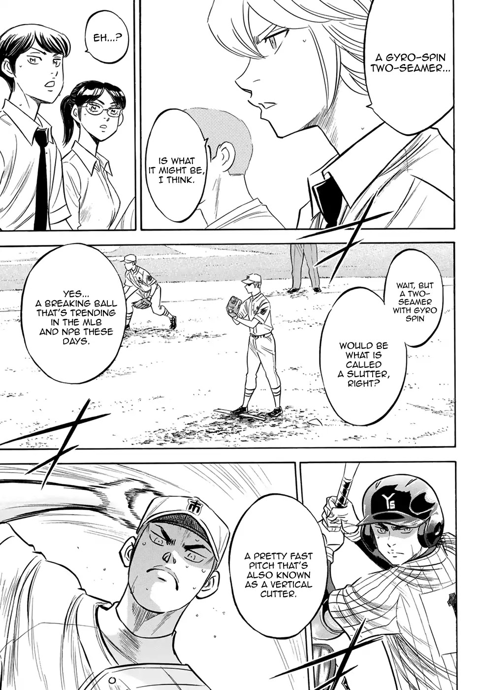 Daiya no A - Act II Chapter 179 page 7 - Chapter 179: Light And Dark