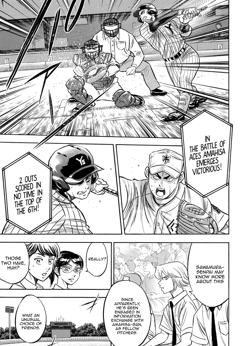 Daiya no A - Act II Chapter 179 page 9 - Chapter 179: Light And Dark