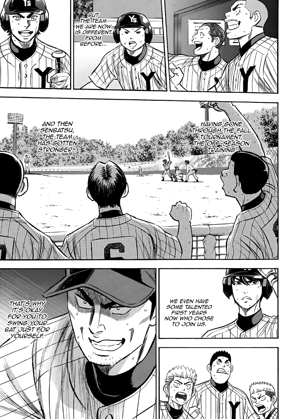 Daiya no A - Act II Chapter 181 page 15 - Chapter 181: The Us of Last Year