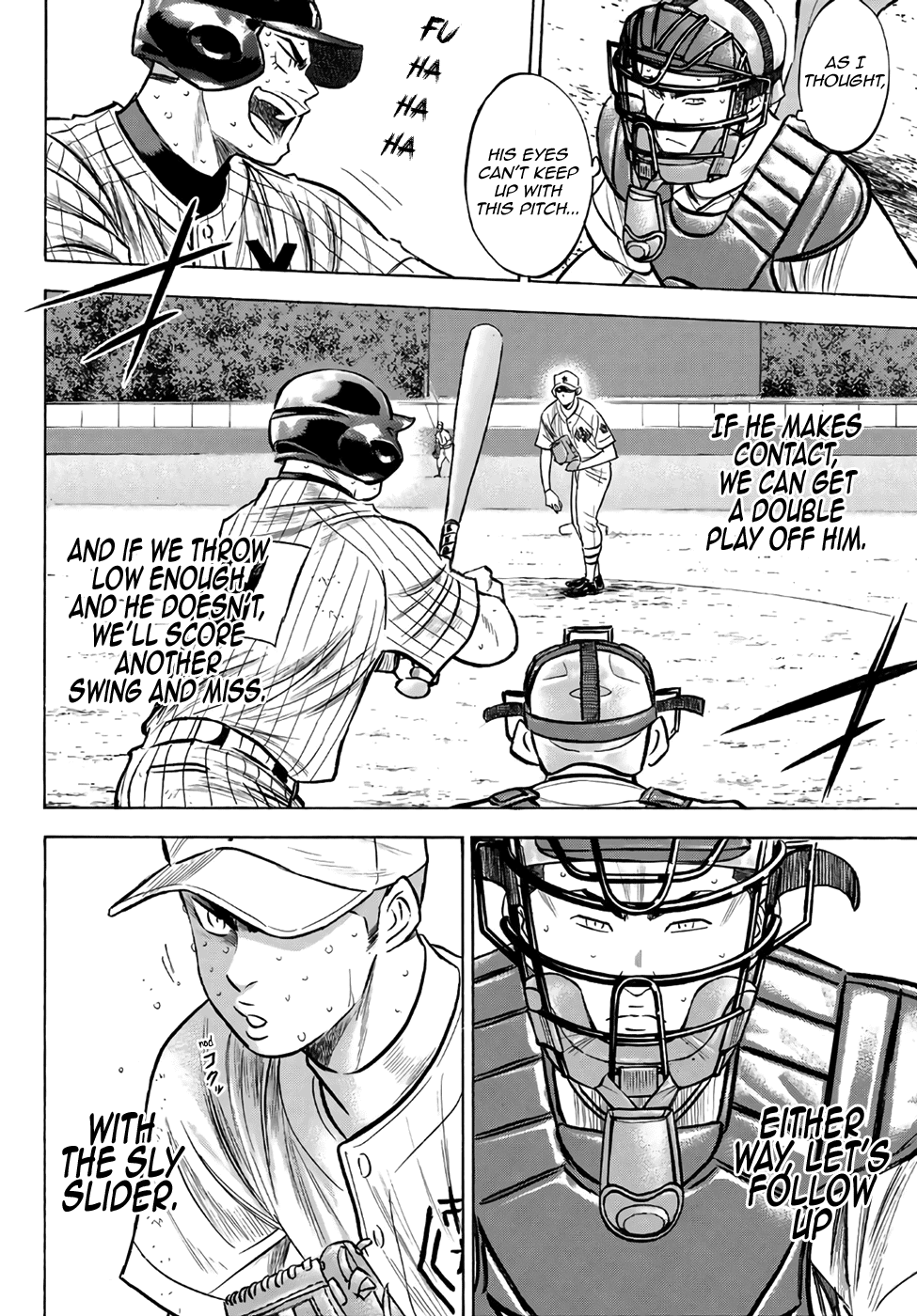 Daiya no A - Act II Chapter 183 page 12 - Chapter 183: The Fourth Batter
