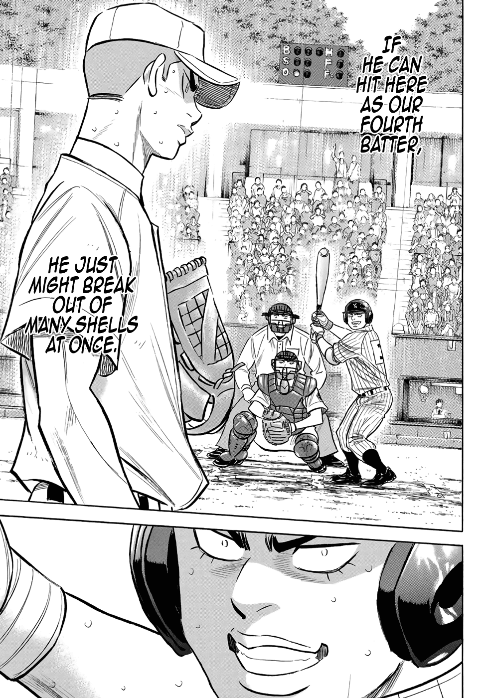 Daiya no A - Act II Chapter 183 page 7 - Chapter 183: The Fourth Batter