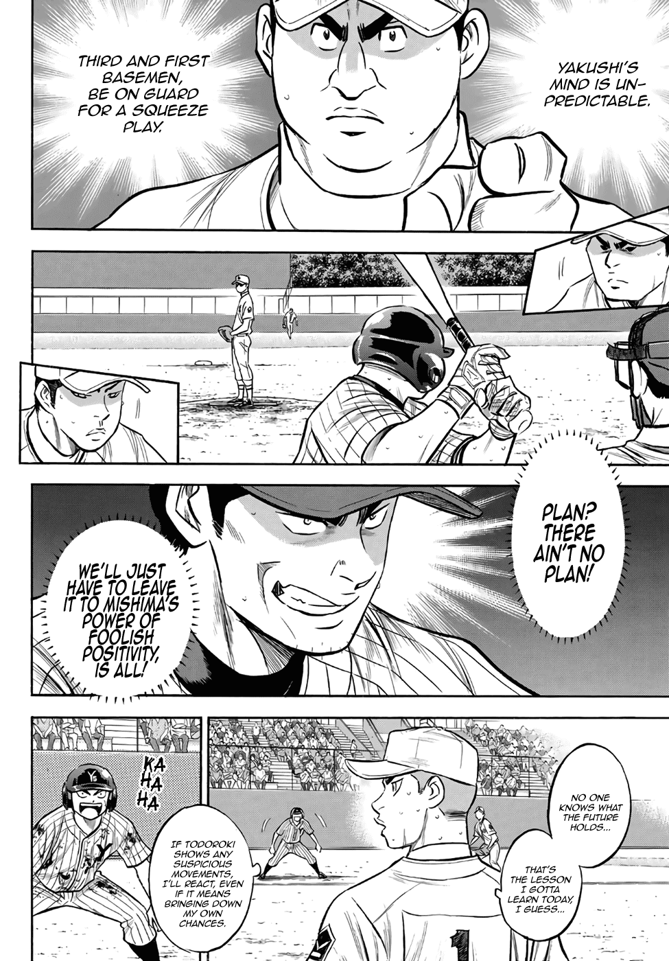 Daiya no A - Act II Chapter 183 page 8 - Chapter 183: The Fourth Batter