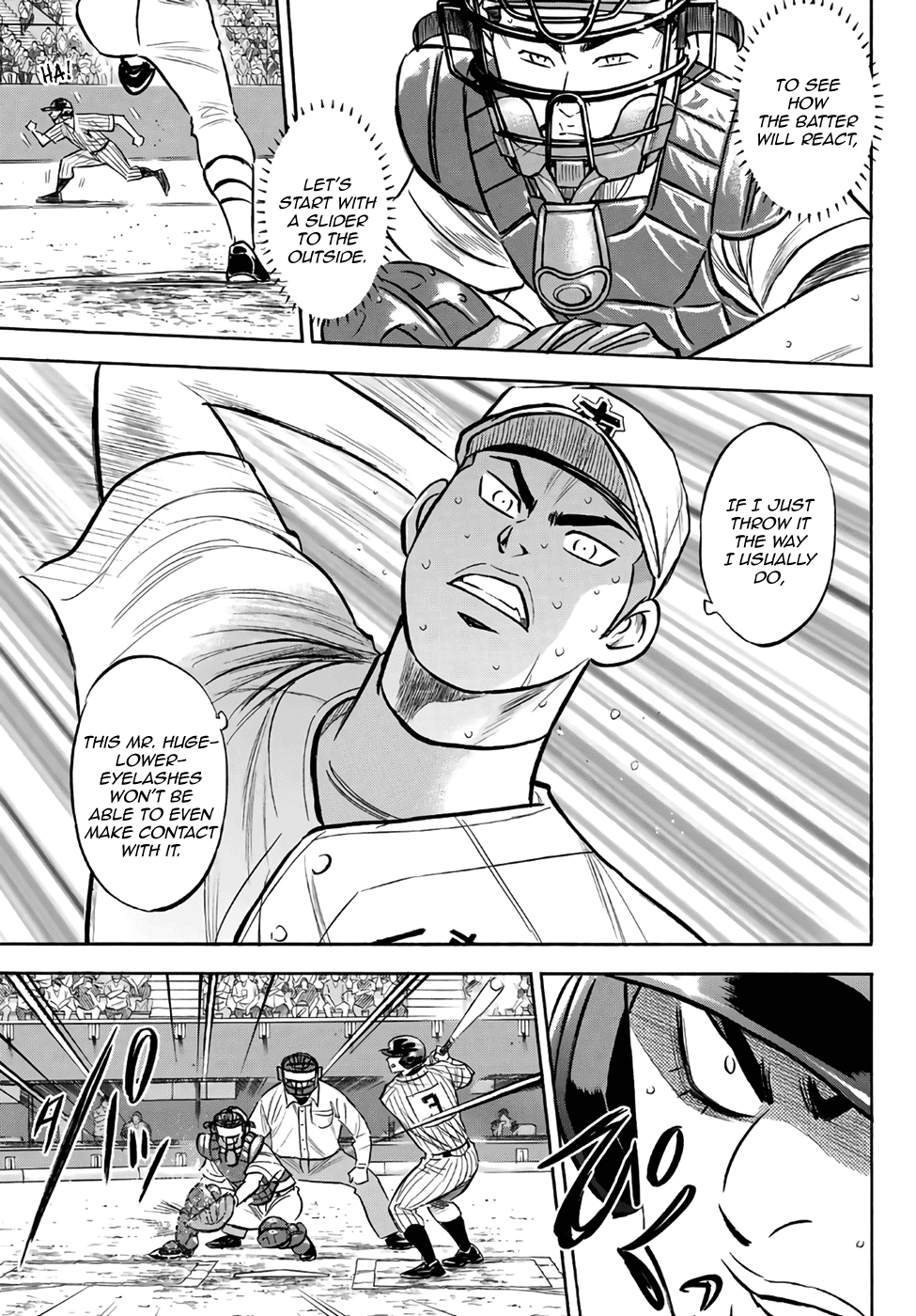 Daiya no A - Act II Chapter 183 page 9 - Chapter 183: The Fourth Batter
