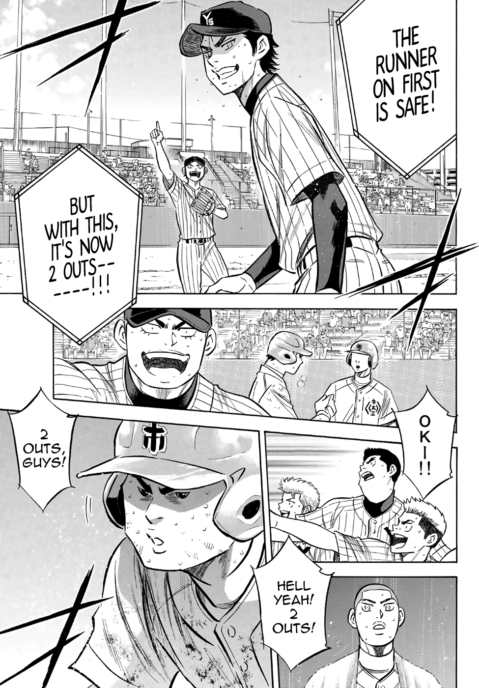 Daiya no A - Act II Chapter 184 page 13 - Chapter 184: Within