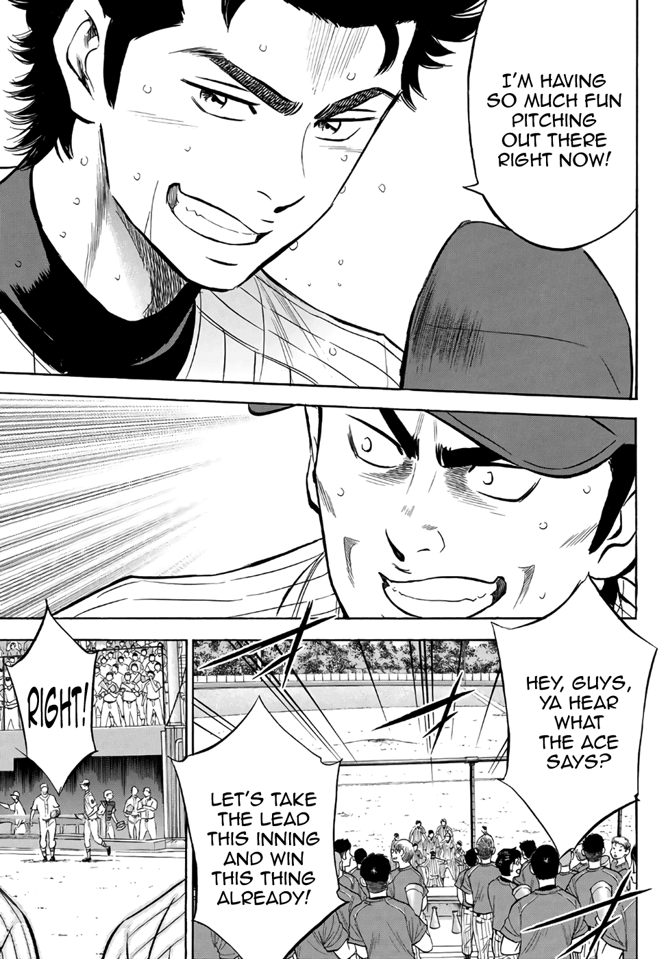 Daiya no A - Act II Chapter 184 page 19 - Chapter 184: Within