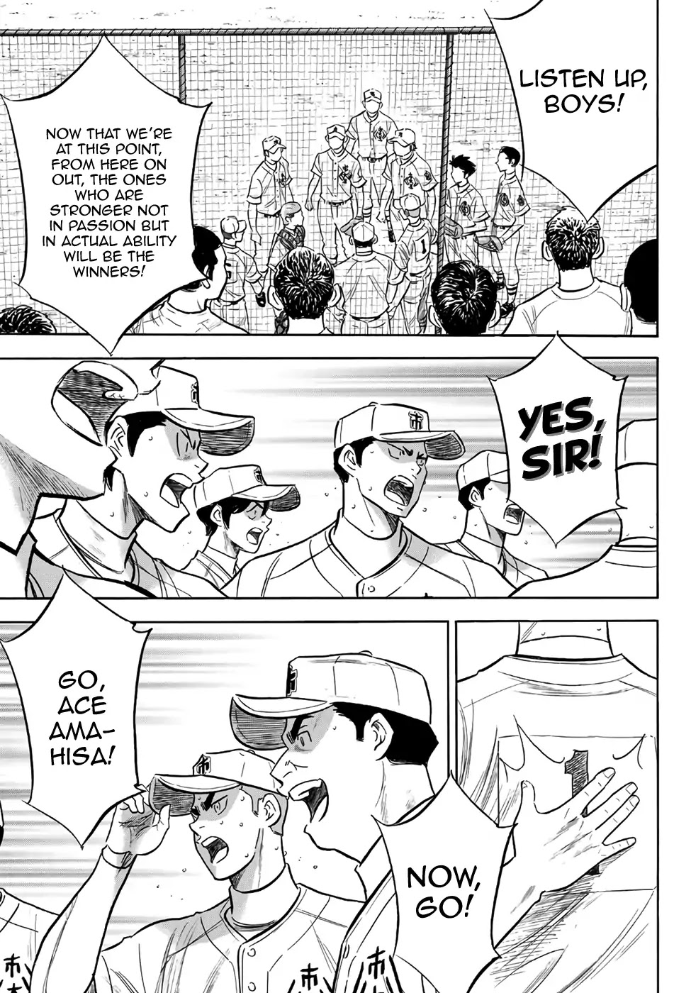 Daiya no A - Act II Chapter 185 page 3 - Chapter 185: Rivalry