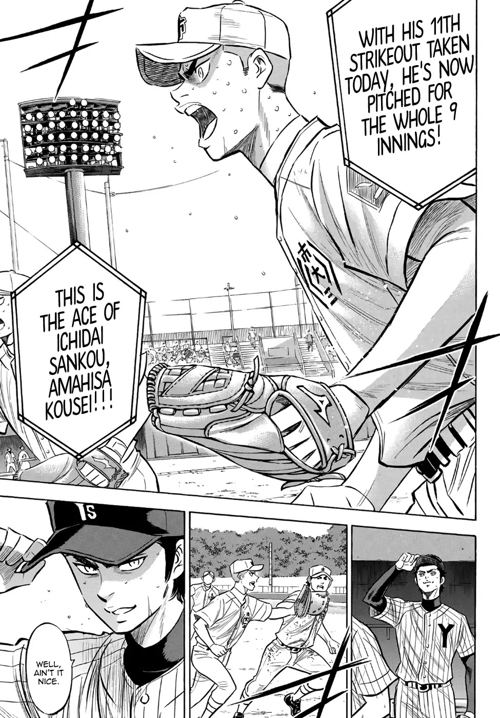 Daiya no A - Act II Chapter 185 page 9 - Chapter 185: Rivalry