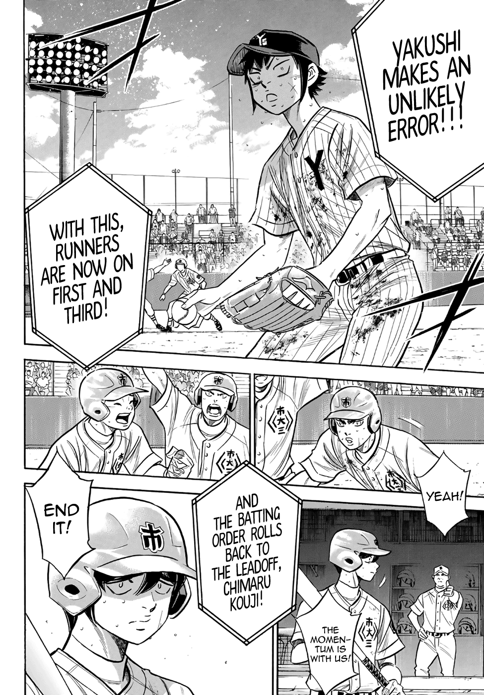 Daiya no A - Act II Chapter 186 page 14 - Chapter 186: It's Only Starting for Us...