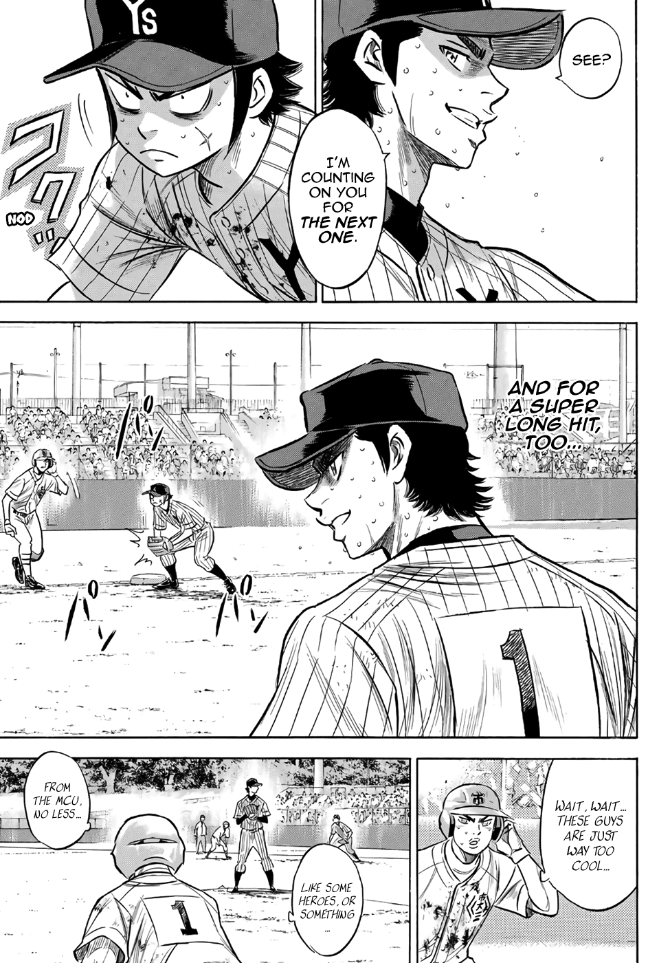 Daiya no A - Act II Chapter 186 page 17 - Chapter 186: It's Only Starting for Us...