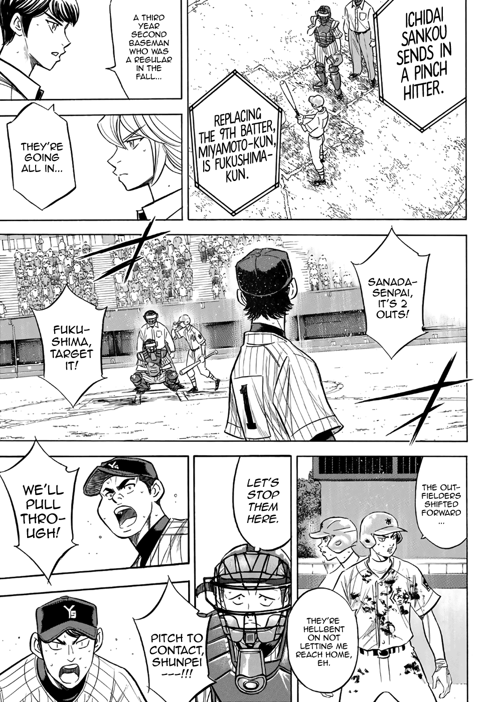 Daiya no A - Act II Chapter 186 page 7 - Chapter 186: It's Only Starting for Us...