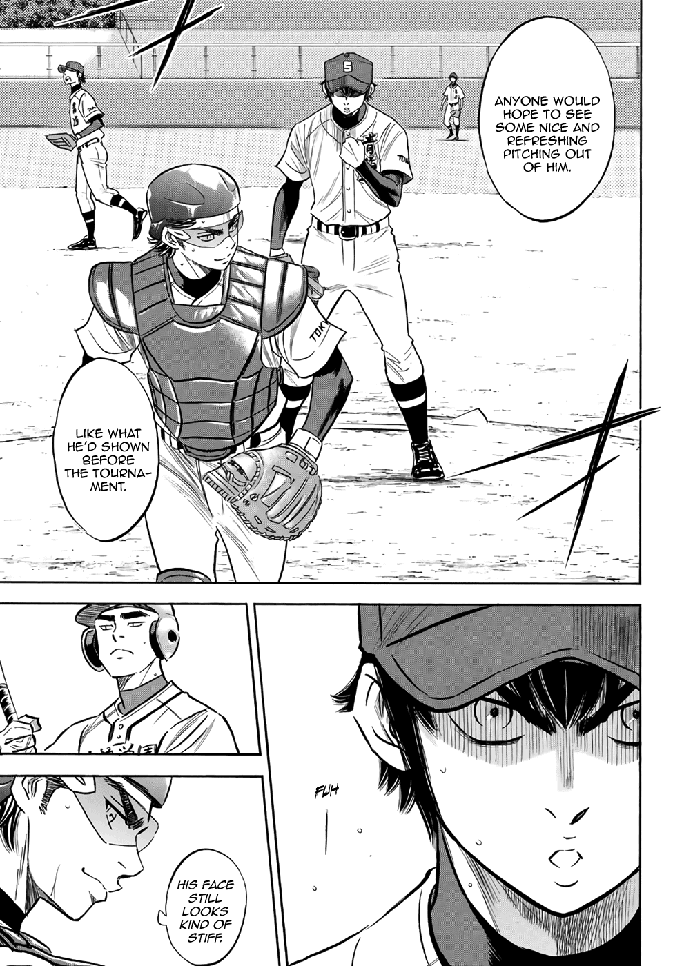 Daiya no A - Act II Chapter 189 page 11 - Chapter 189: Place Like That