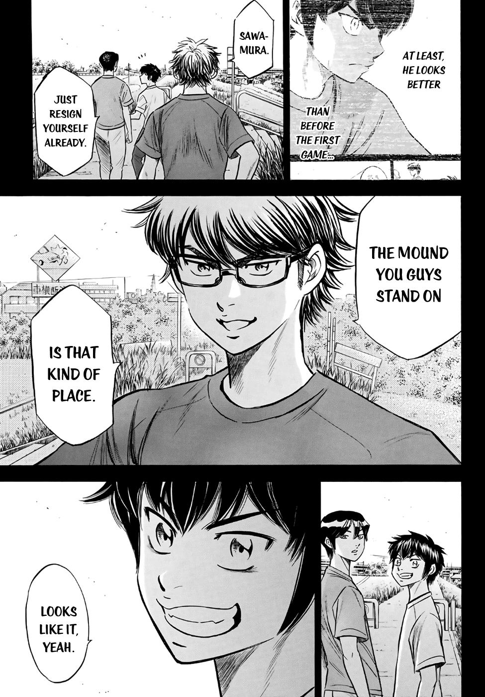 Daiya no A - Act II Chapter 189 page 13 - Chapter 189: Place Like That