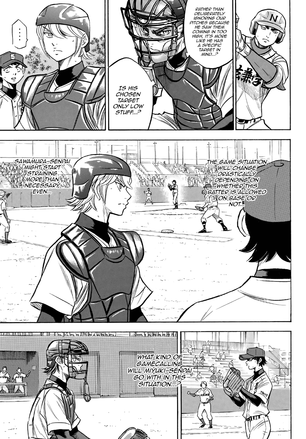 Daiya no A - Act II Chapter 190 page 3 - Chapter 190: The Same Amount