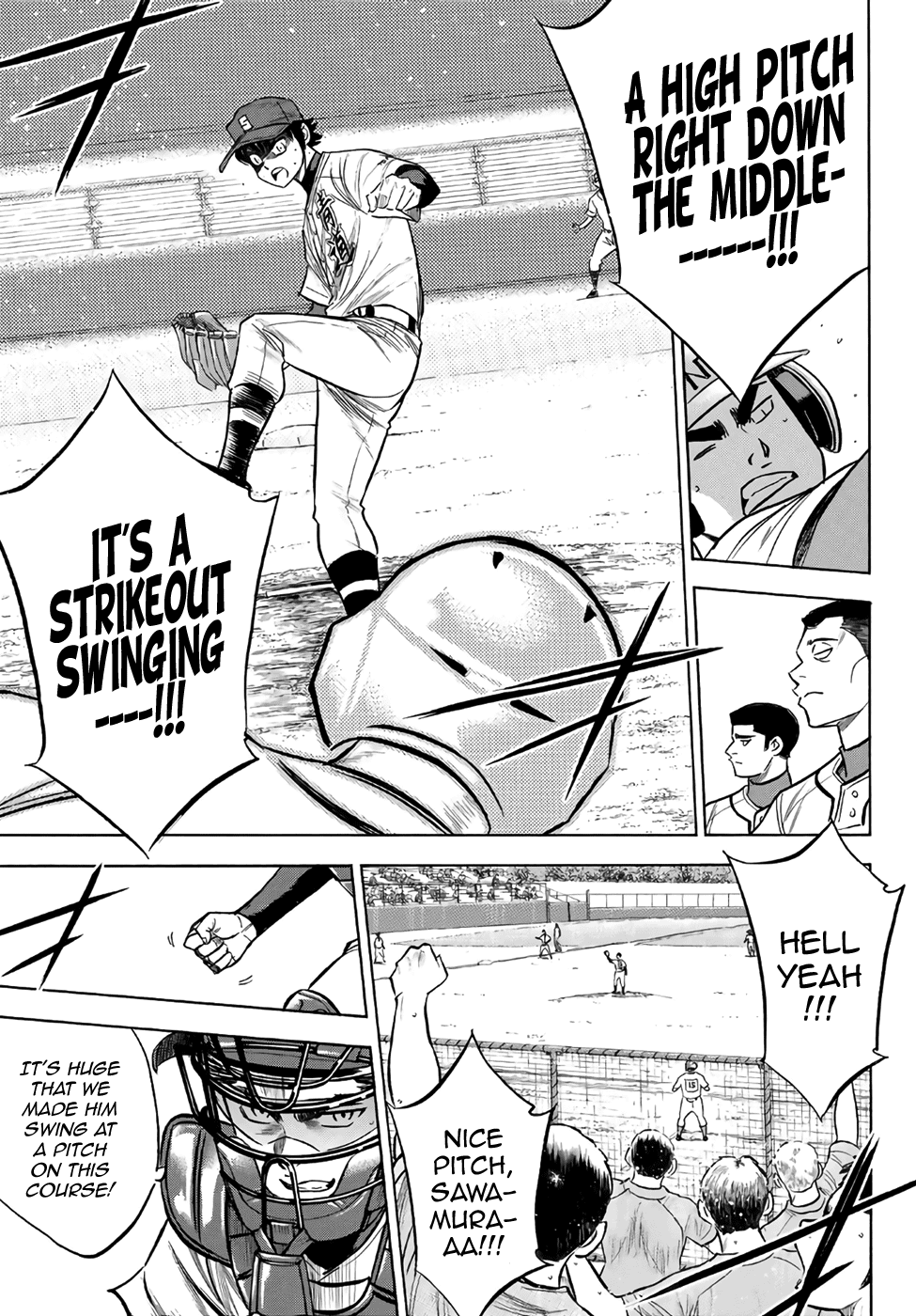 Daiya no A - Act II Chapter 190 page 7 - Chapter 190: The Same Amount