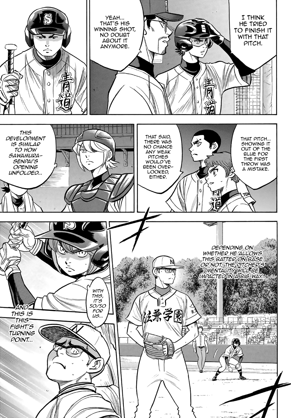 Daiya no A - Act II Chapter 191 page 19 - Chapter 191: Ends and Means
