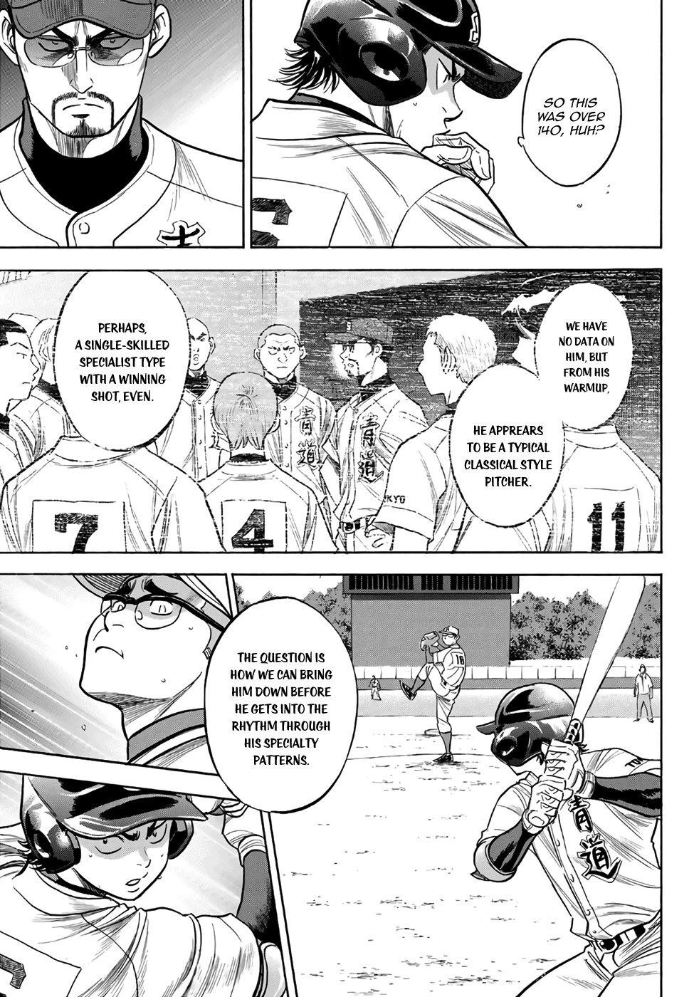 Daiya no A - Act II Chapter 191 page 7 - Chapter 191: Ends and Means