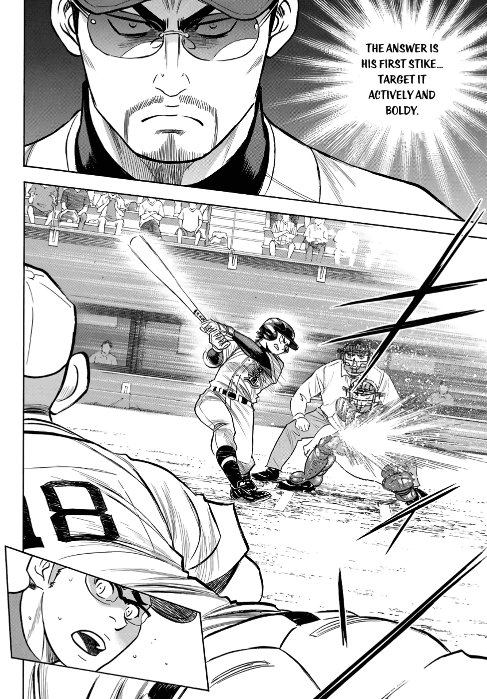 Daiya no A - Act II Chapter 191 page 8 - Chapter 191: Ends and Means