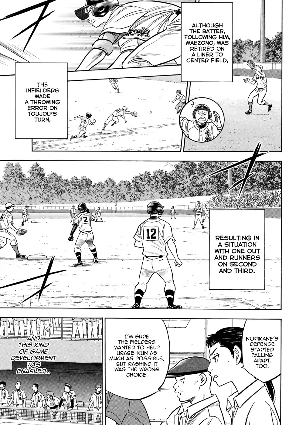 Daiya no A - Act II Chapter 192 page 10 - Chapter 192: Amount of Experience