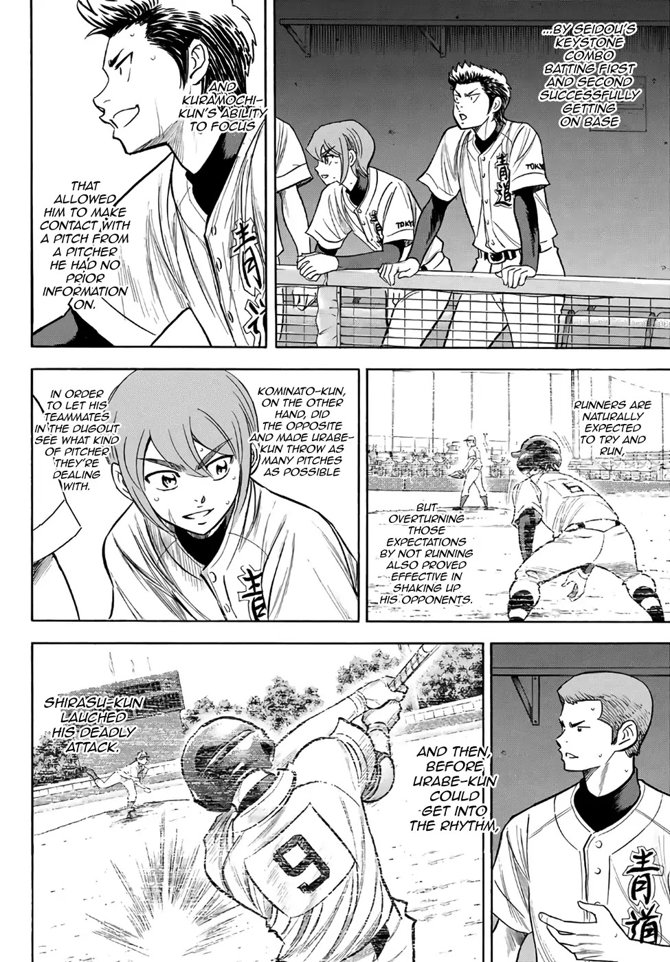 Daiya no A - Act II Chapter 192 page 11 - Chapter 192: Amount of Experience