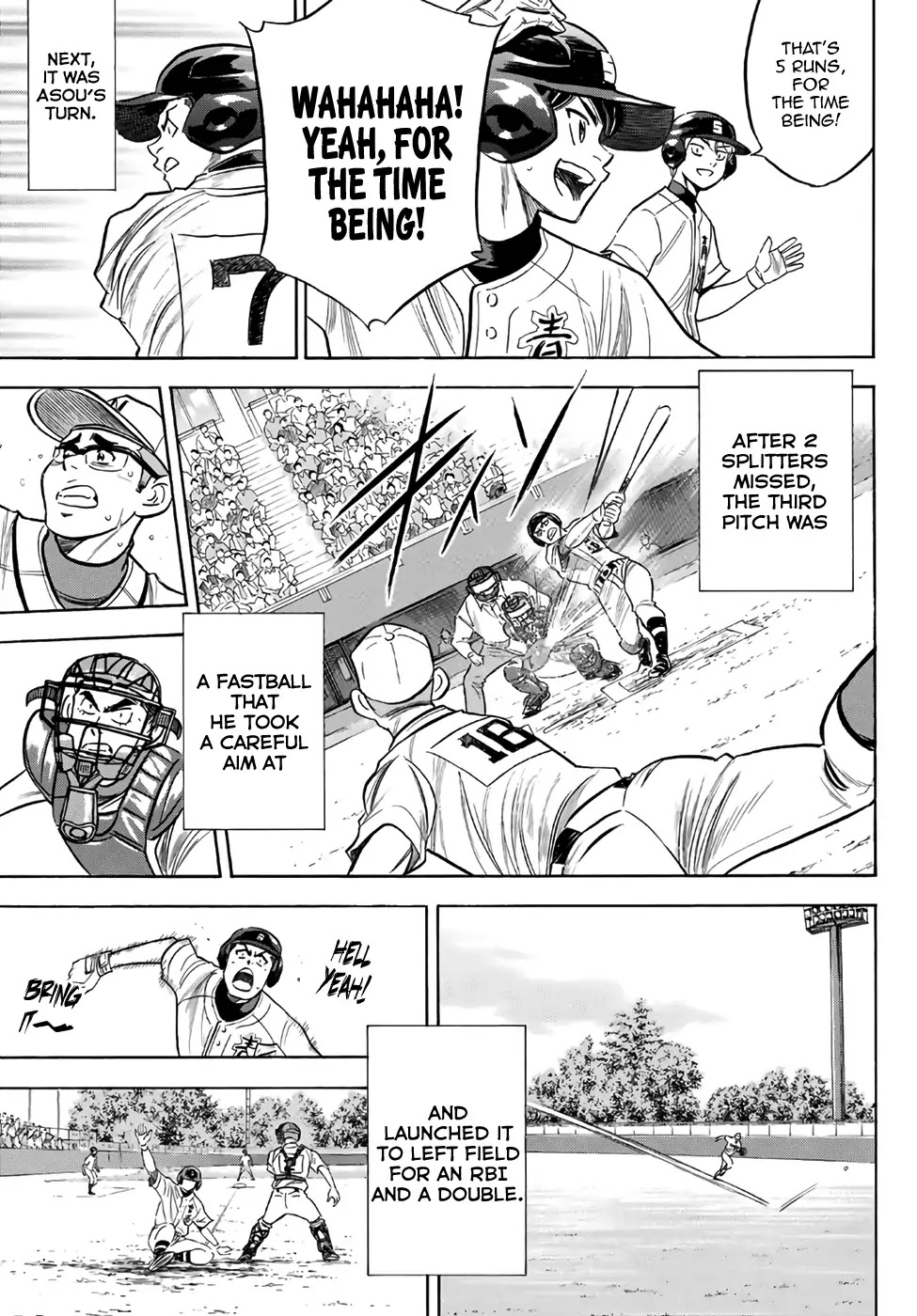 Daiya no A - Act II Chapter 192 page 16 - Chapter 192: Amount of Experience