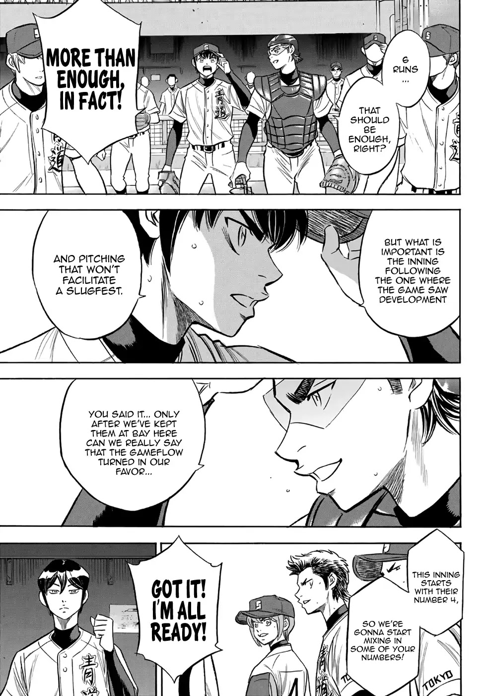 Daiya no A - Act II Chapter 192 page 18 - Chapter 192: Amount of Experience
