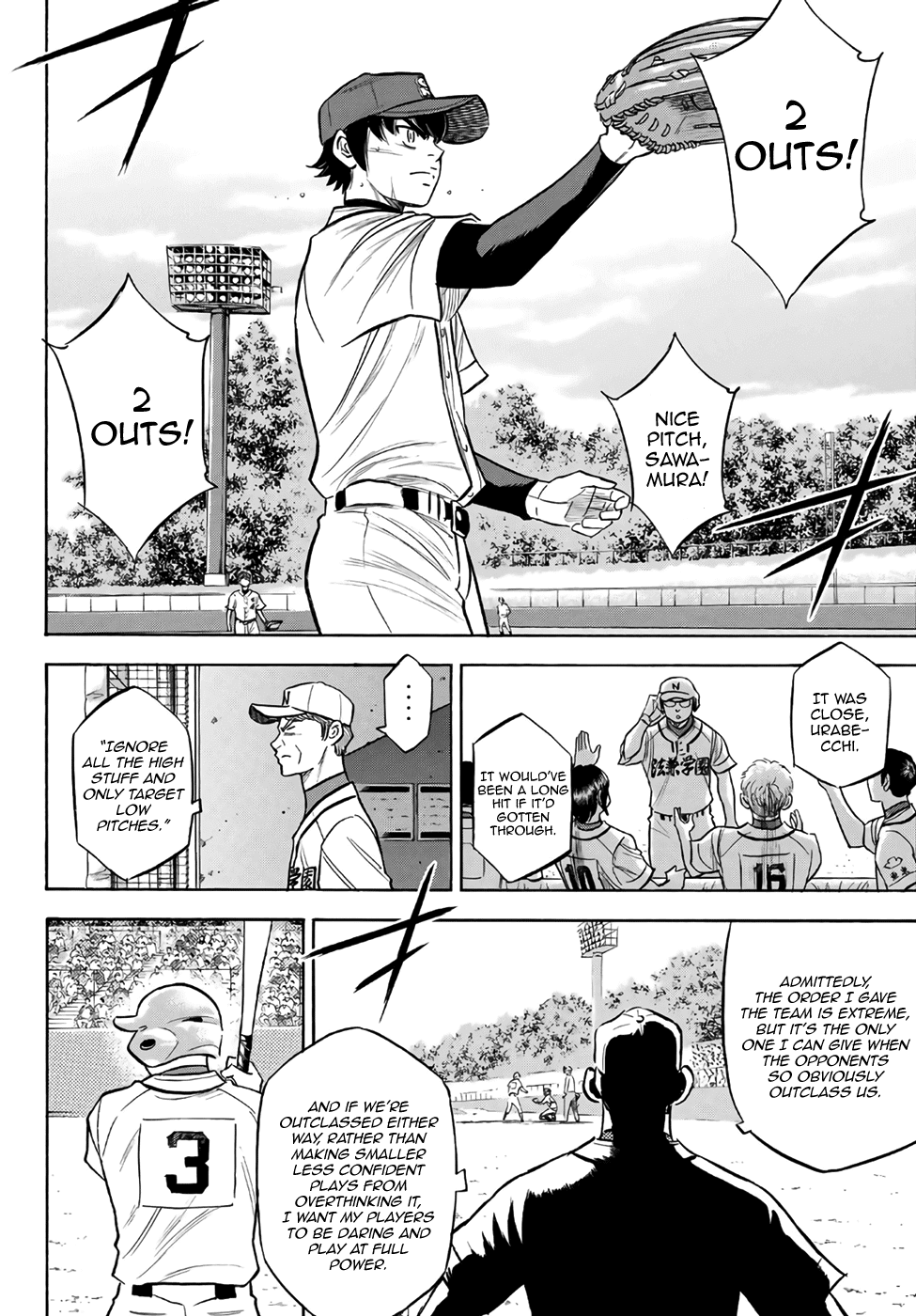 Daiya no A - Act II Chapter 193 page 16 - Chapter 193: Today's Numbers