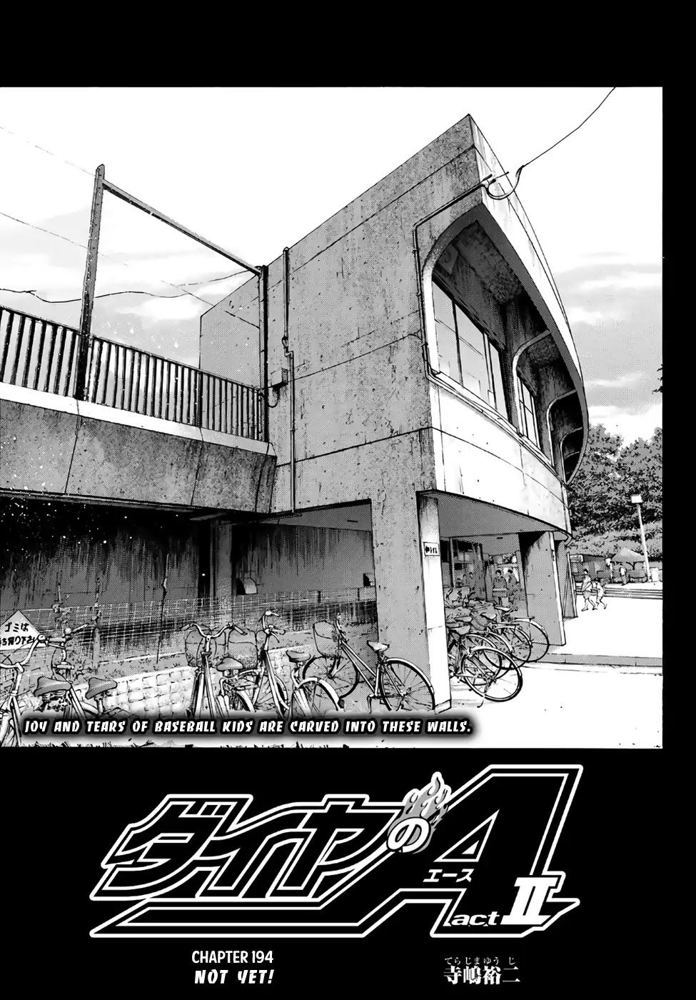 Daiya no A - Act II Chapter 194 page 1 - Chapter 194: Not Yet!