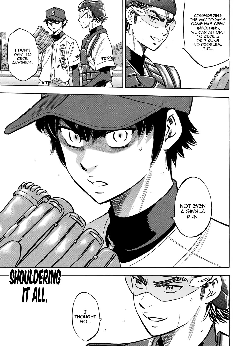 Daiya no A - Act II Chapter 194 page 19 - Chapter 194: Not Yet!