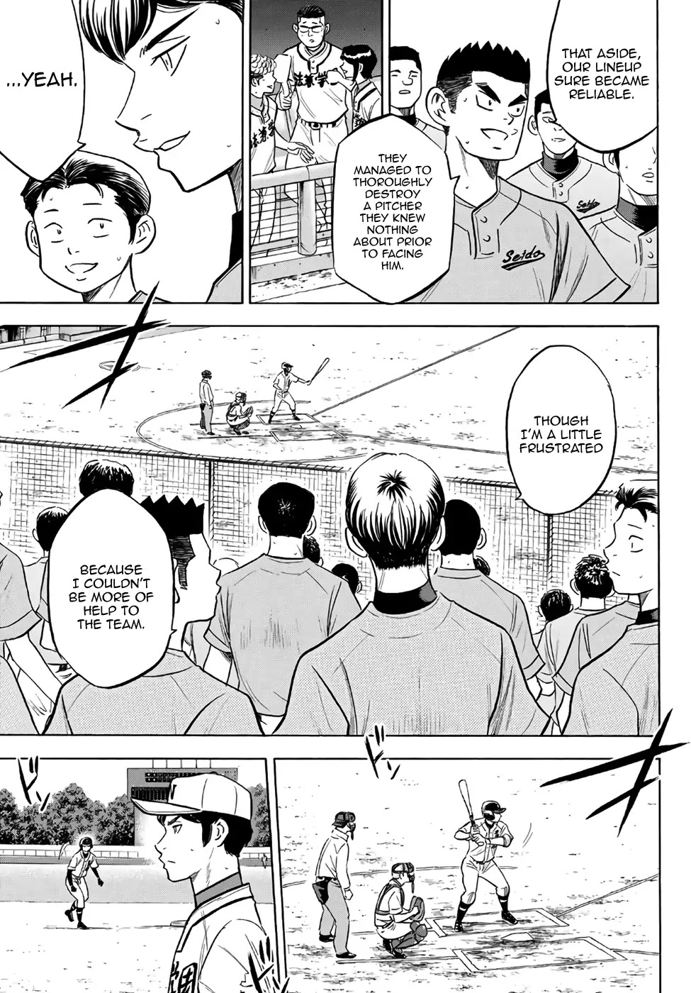 Daiya no A - Act II Chapter 194 page 7 - Chapter 194: Not Yet!