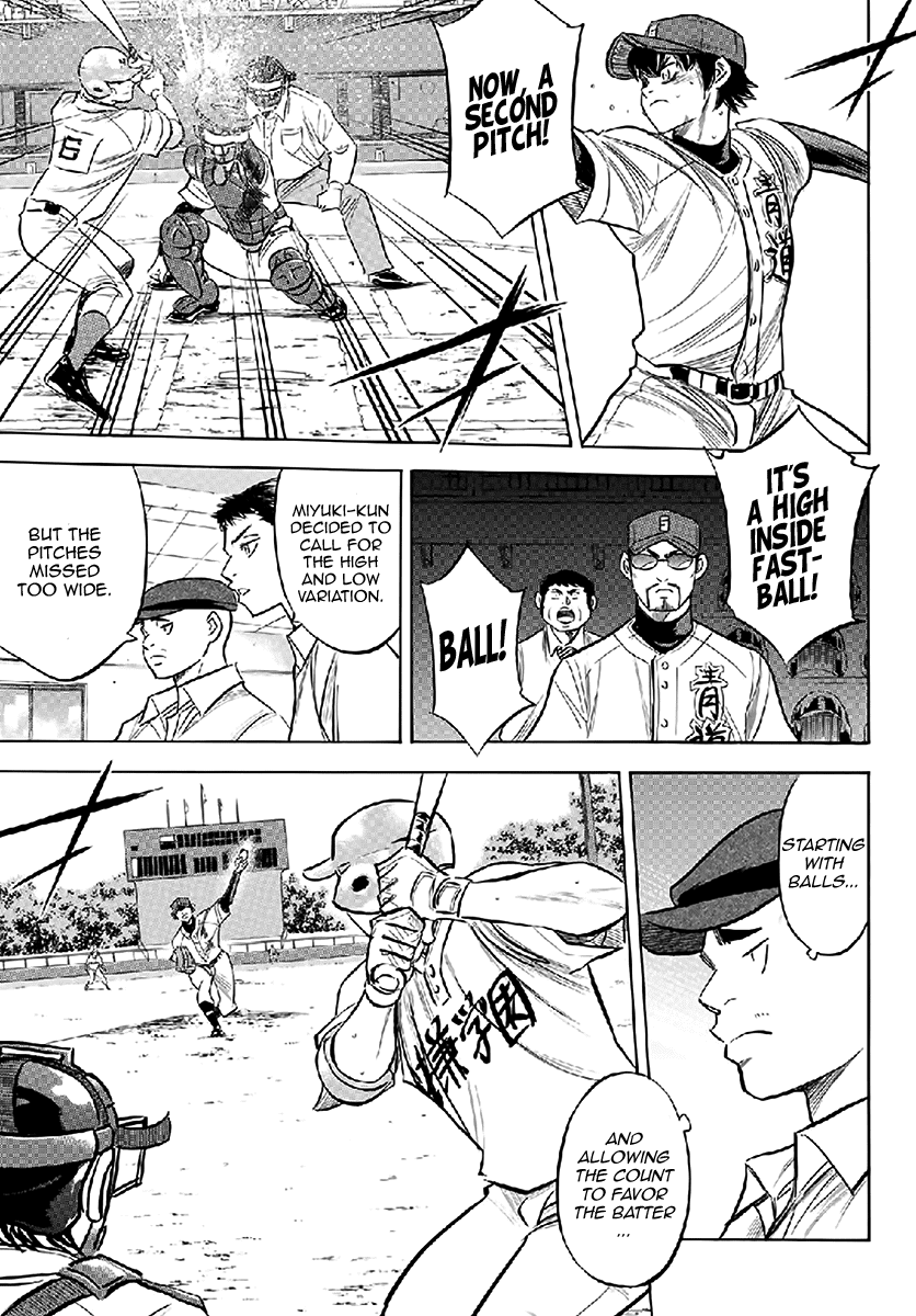 Daiya no A - Act II Chapter 195 page 11 - Chapter 195: That's what a pitcher's duty is