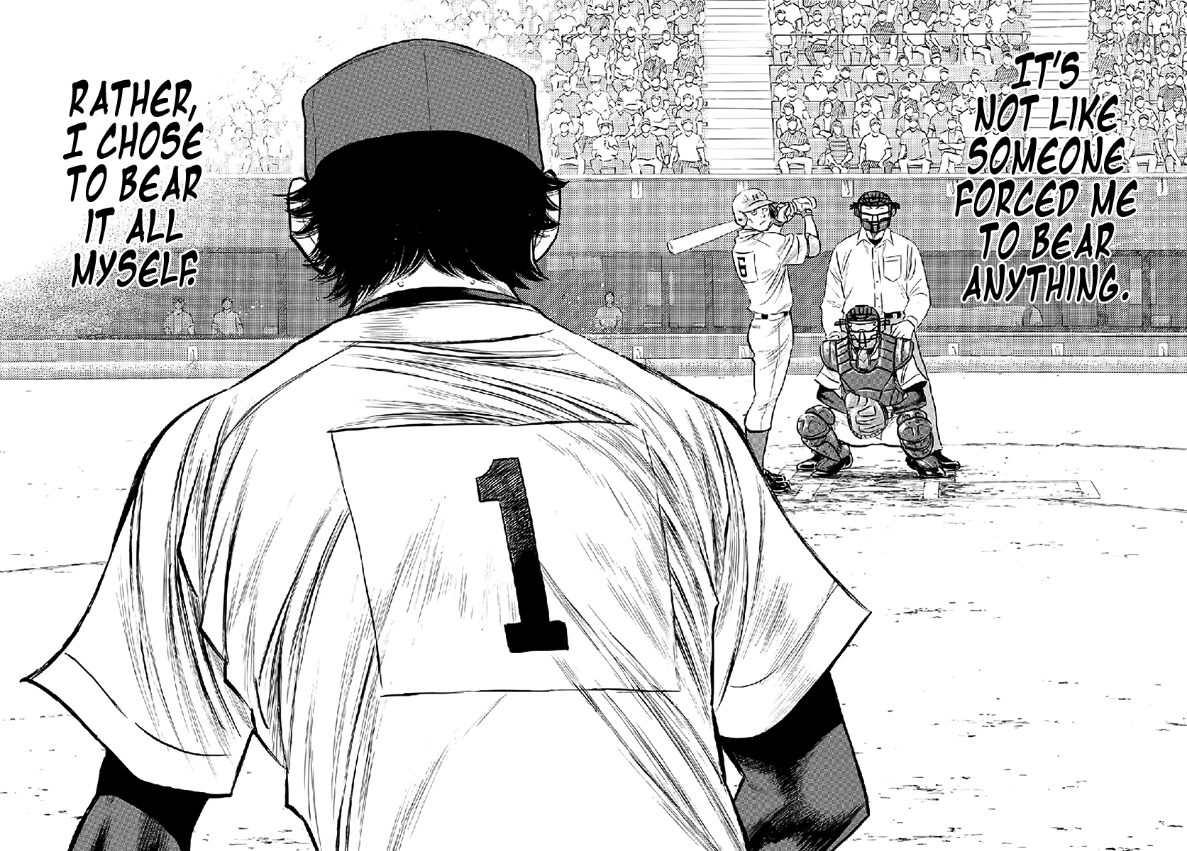 Daiya no A - Act II Chapter 195 page 20 - Chapter 195: That's what a pitcher's duty is