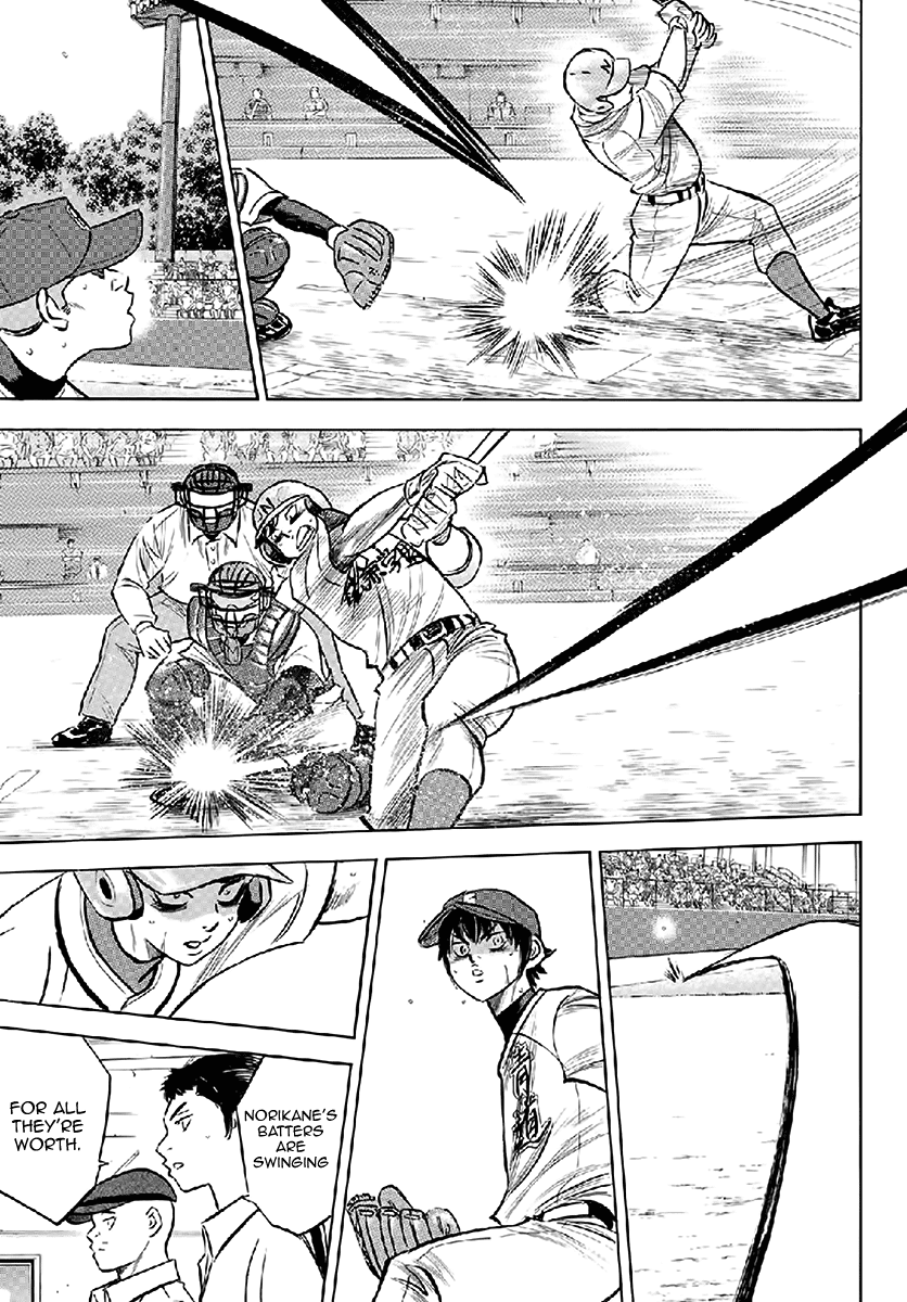 Daiya no A - Act II Chapter 195 page 3 - Chapter 195: That's what a pitcher's duty is