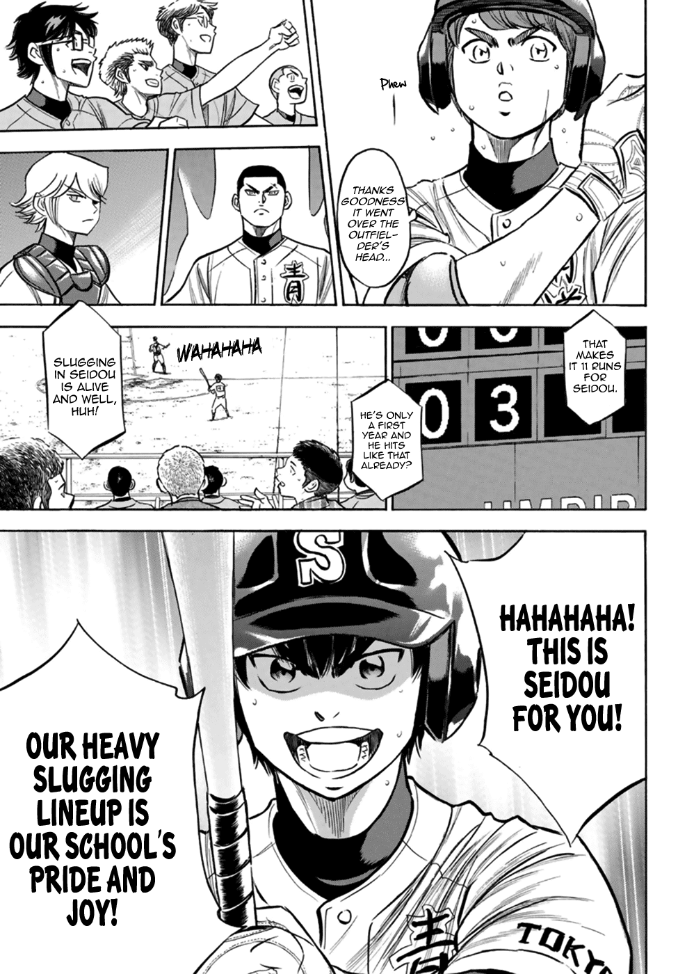 Daiya no A - Act II Chapter 196 page 18 - Chapter 196: Alive and Well