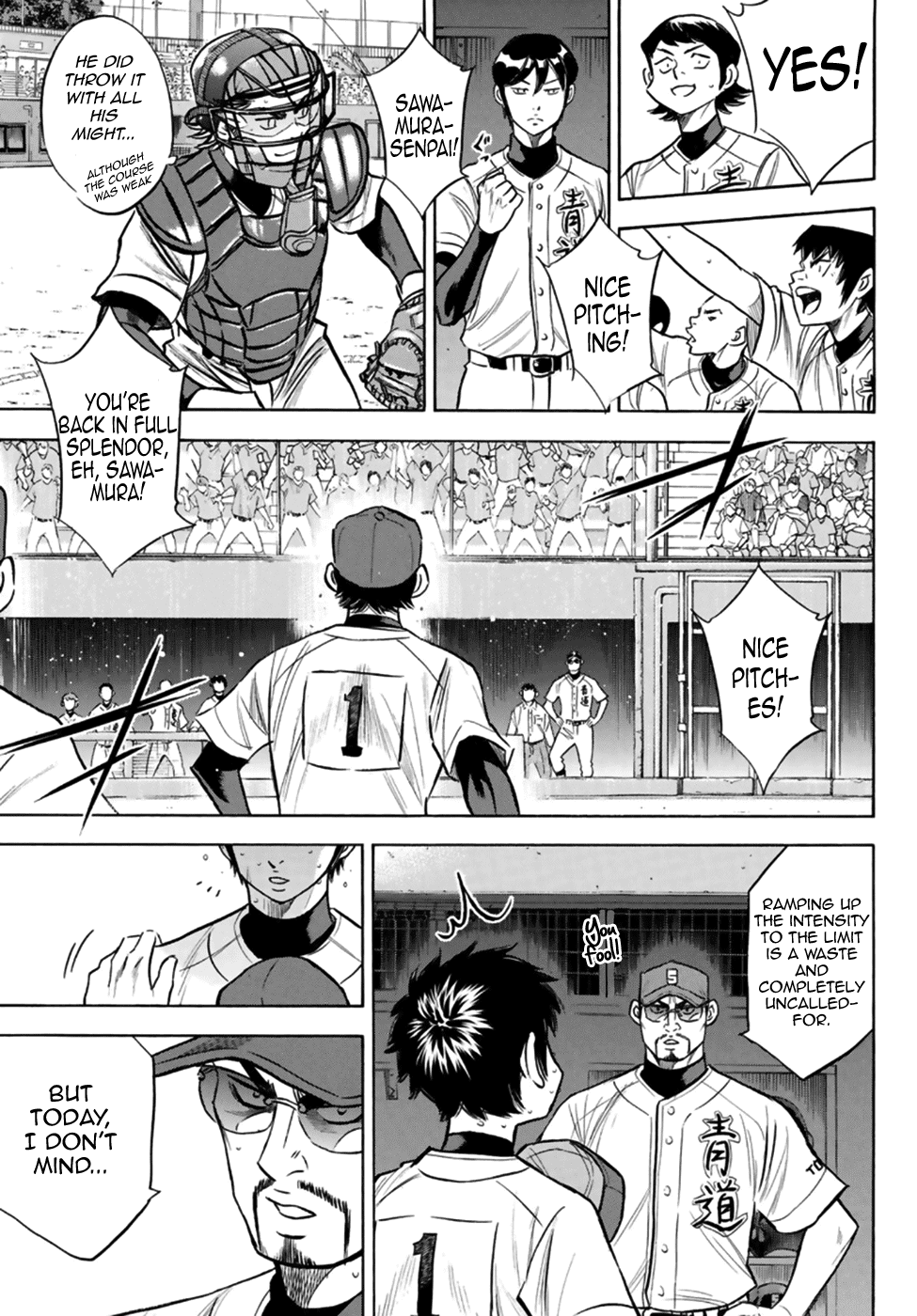 Daiya no A - Act II Chapter 196 page 8 - Chapter 196: Alive and Well