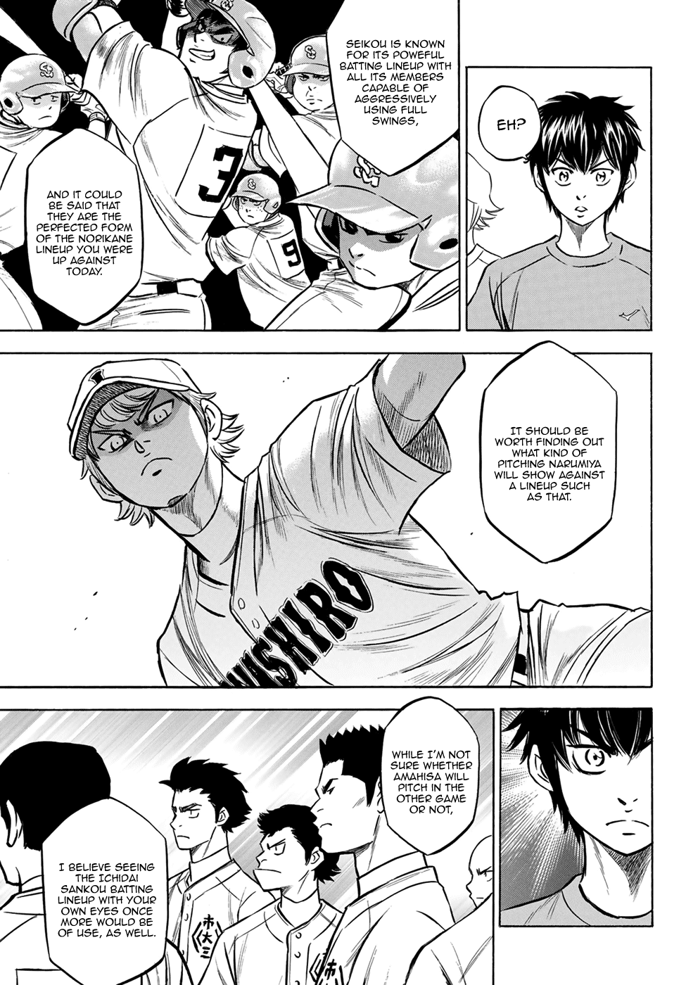 Daiya no A - Act II Chapter 198 page 19 - Chapter 198: The Next Opponents