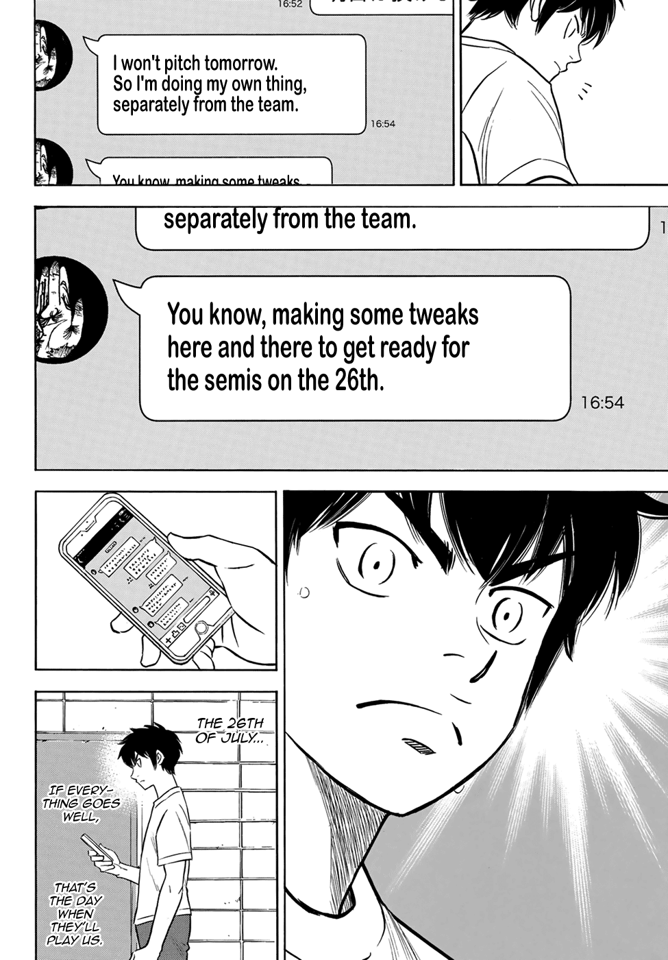 Daiya no A - Act II Chapter 199 page 4 - Chapter 199: Our Tomorrow