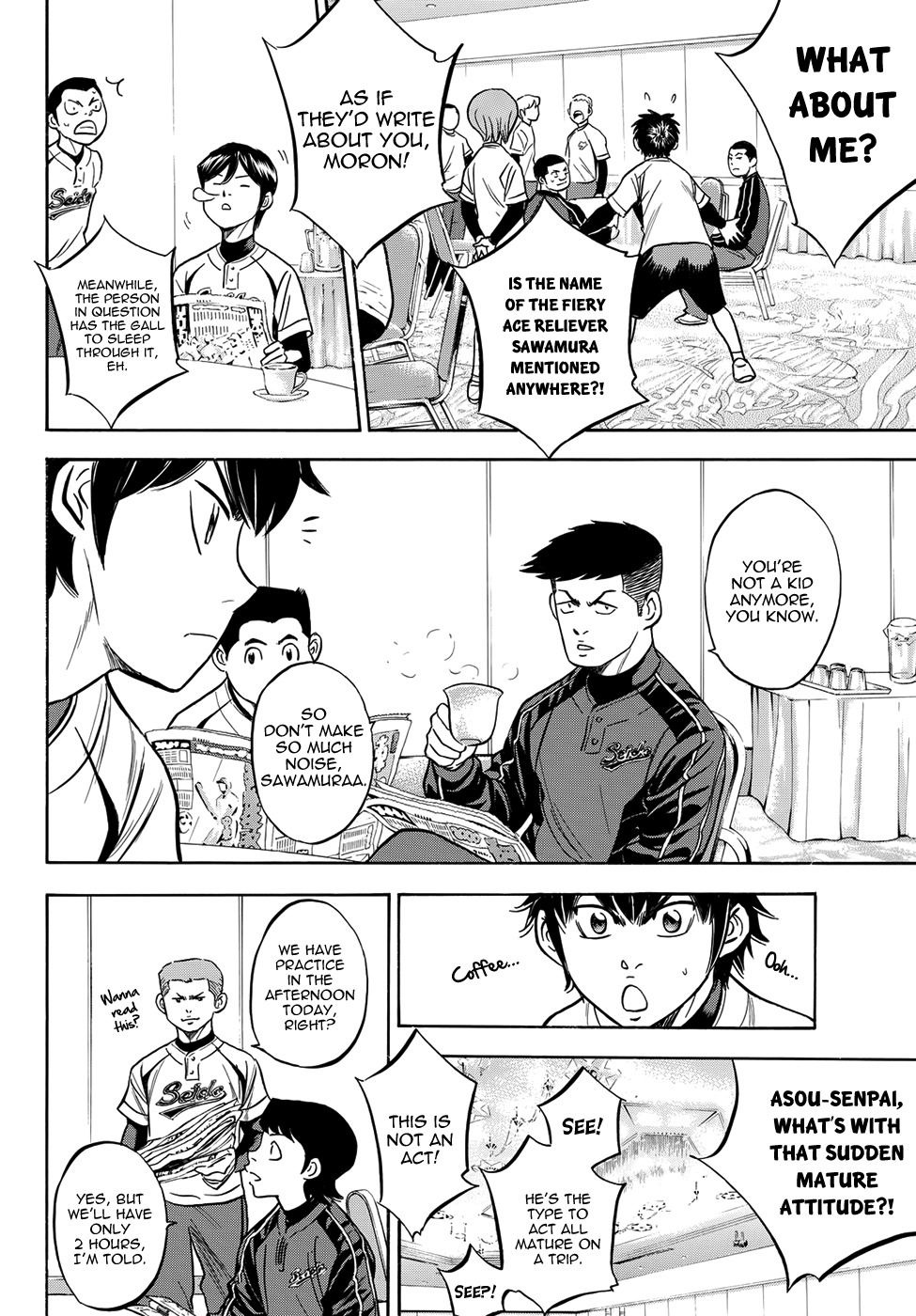 Daiya no A - Act II Chapter 2 page 3 - Chapter 2: In the Spotlight