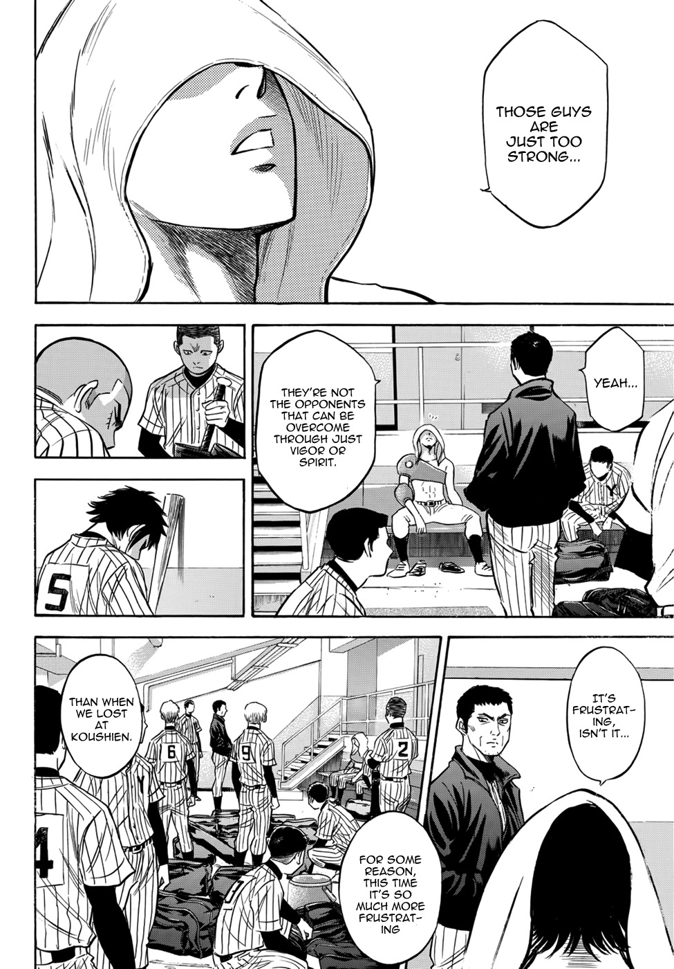 Daiya no A - Act II Chapter 20 page 8 - Chapter 20: The Amount of Frustration