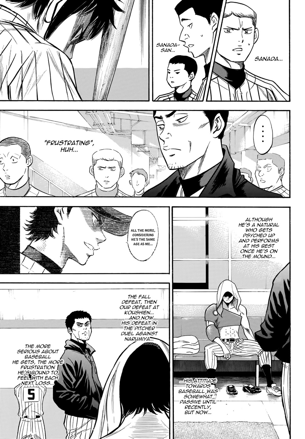 Daiya no A - Act II Chapter 20 page 9 - Chapter 20: The Amount of Frustration