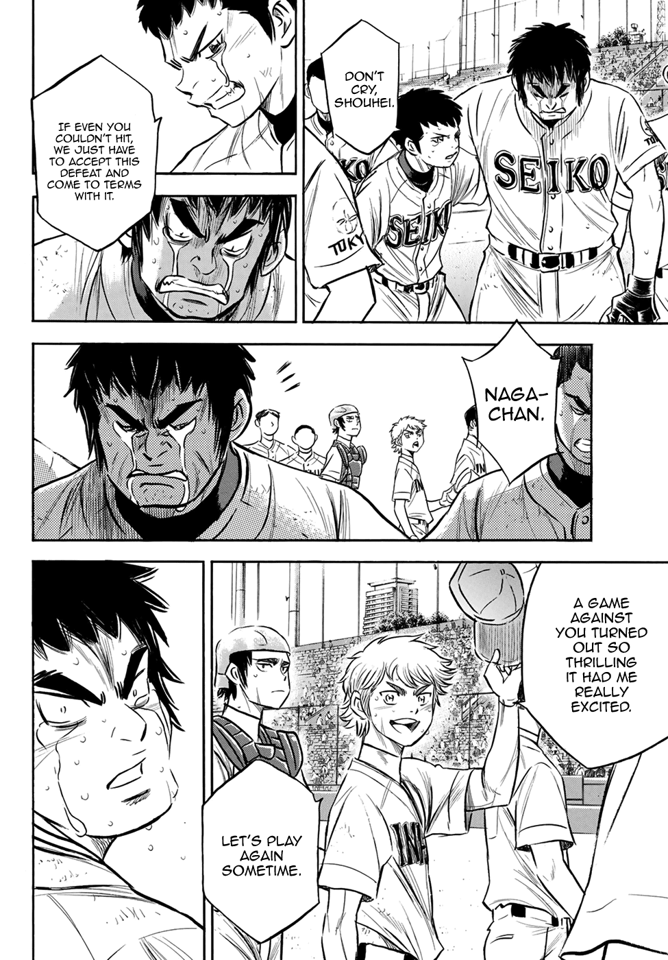 Daiya no A - Act II Chapter 200 page 13 - Chapter 200: That Back